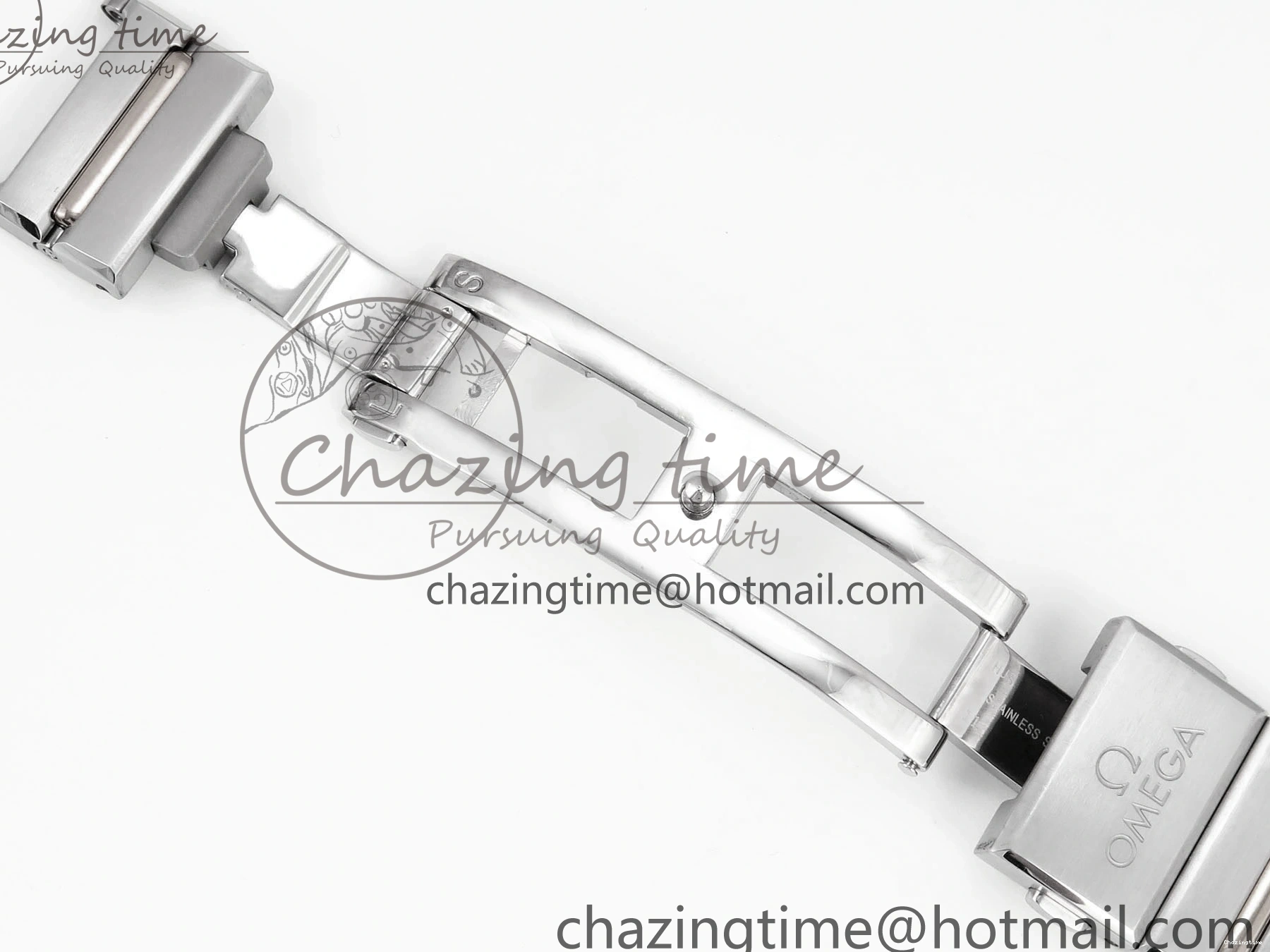 0122 Snug Constellation 39mm SS ASWF 1:1 Best Edition Black Dial on SS Bracelet A 7771